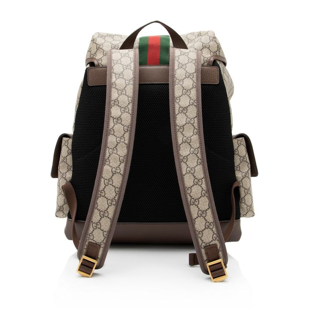 Gucci GG Supreme Ophidia Medium Backpack - Picture 3 of 12